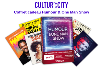 E-Carte Cadeau Coffret Humour & One Man Show Cultur'In The City