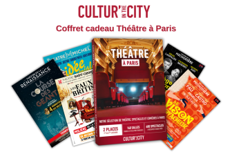 E-Carte Cadeau Coffret Théâtre à Paris Cultur'In The City