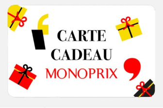 E-Carte Cadeau Monoprix