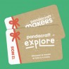 E-Carte Cadeau PandaCraft Explore (5-8 ans)