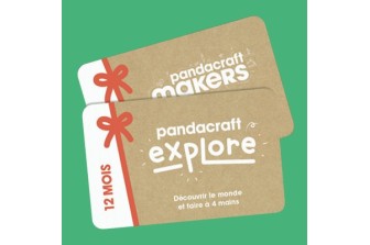 E-Carte Cadeau PandaCraft - Makers (8-12 ans)