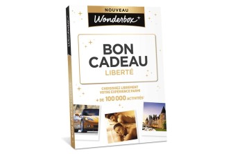 E-Carte Cadeau WONDERBOX - Bon cadeau liberté